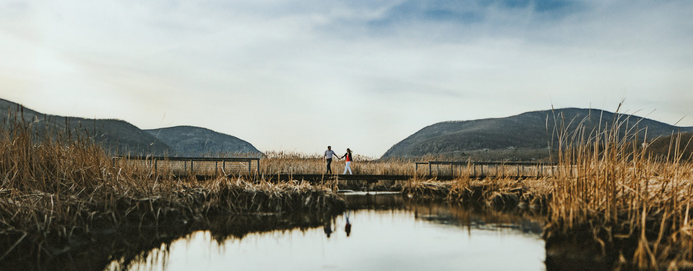 John & Kim | Constitution Marsh Engagement