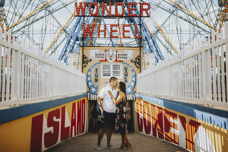 Coney Island Engagement