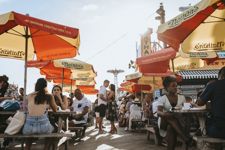 Coney Island Engagement
