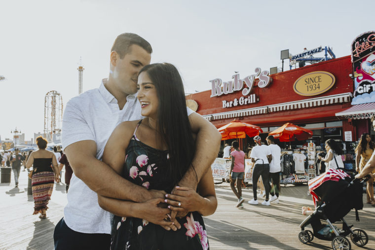 Coney Island Engagement