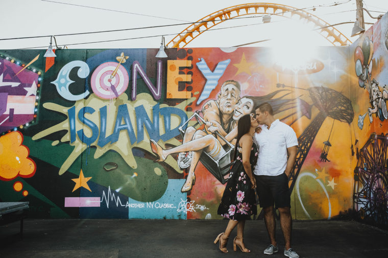 Coney Island Engagement