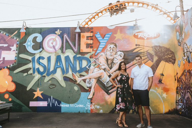 Coney Island Engagement