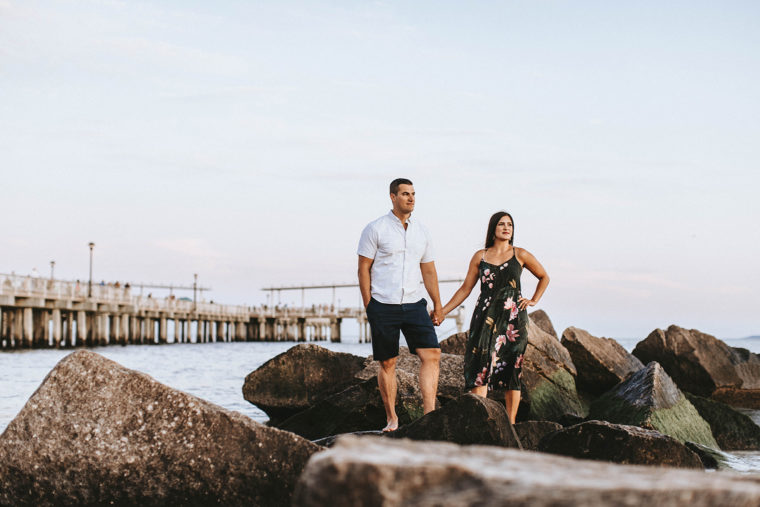 Coney Island Engagement