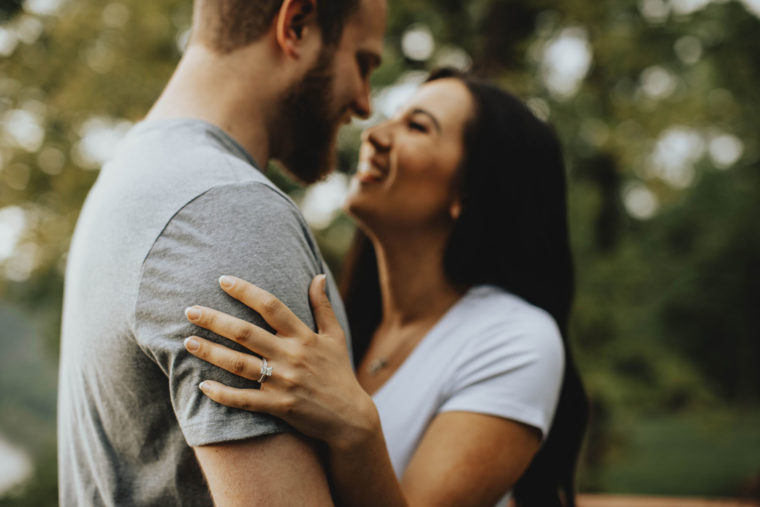 Pinnacle Overlook Engagement