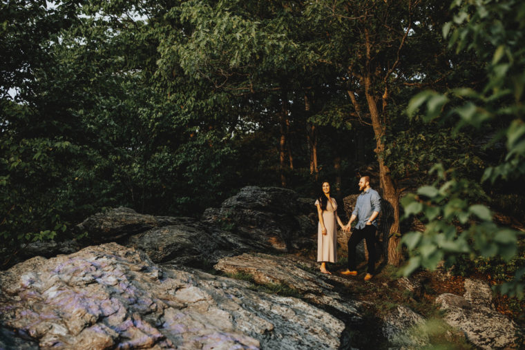 Pinnacle Overlook Engagement