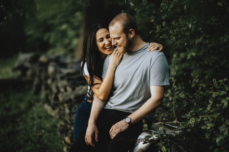 Pinnacle Overlook Engagement Session