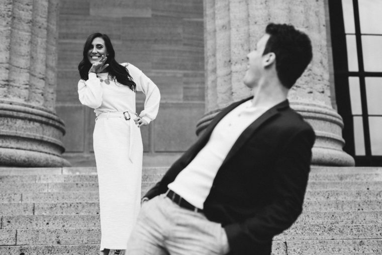 Art Museum Engagement Shoot