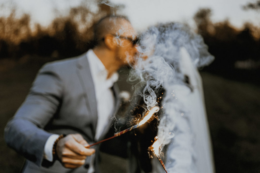 Backyard Sparkler Exit