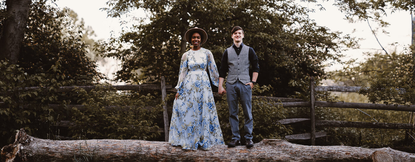 Bartram’s Garden Engagement | Noah & Madisen