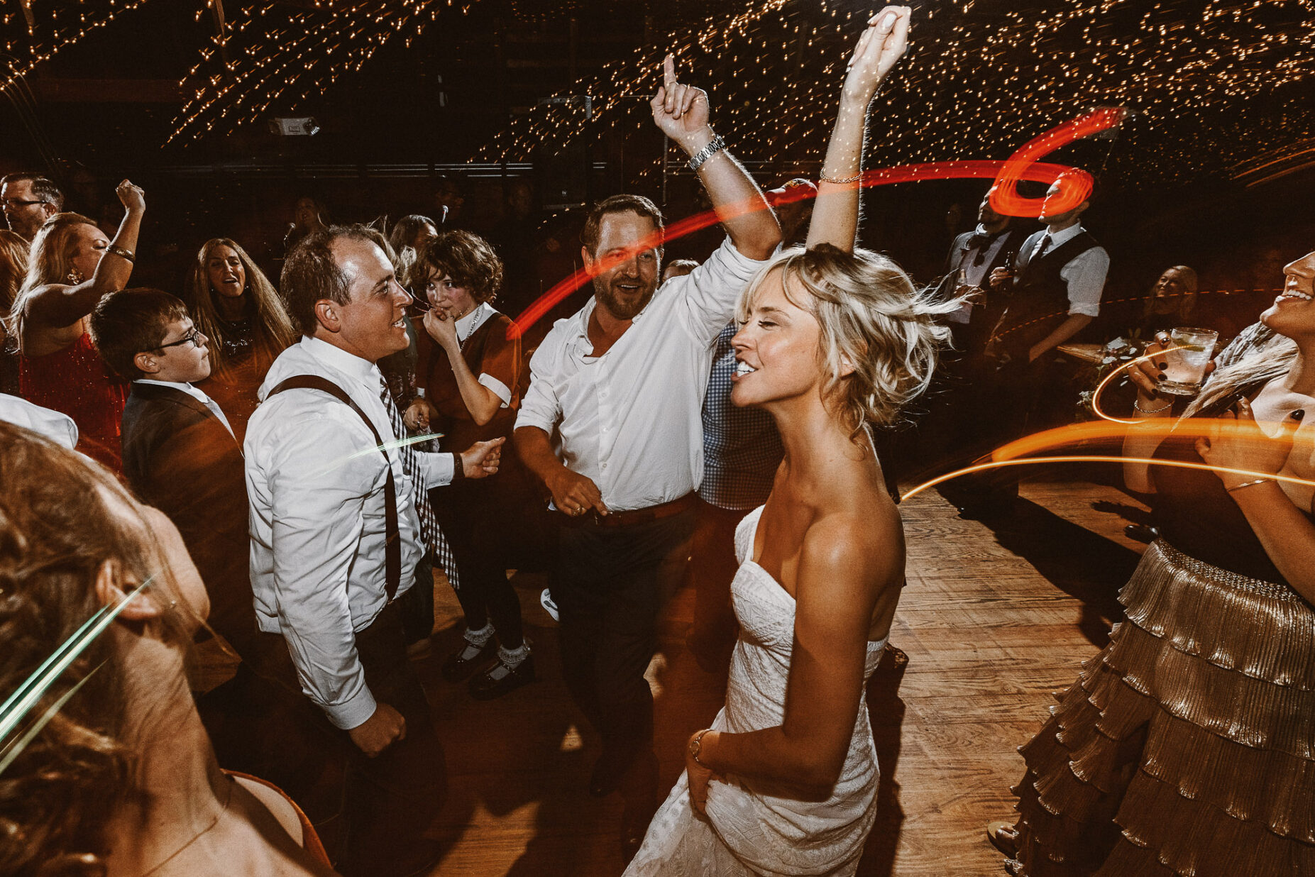 Bishop Farmstead Wedding reception