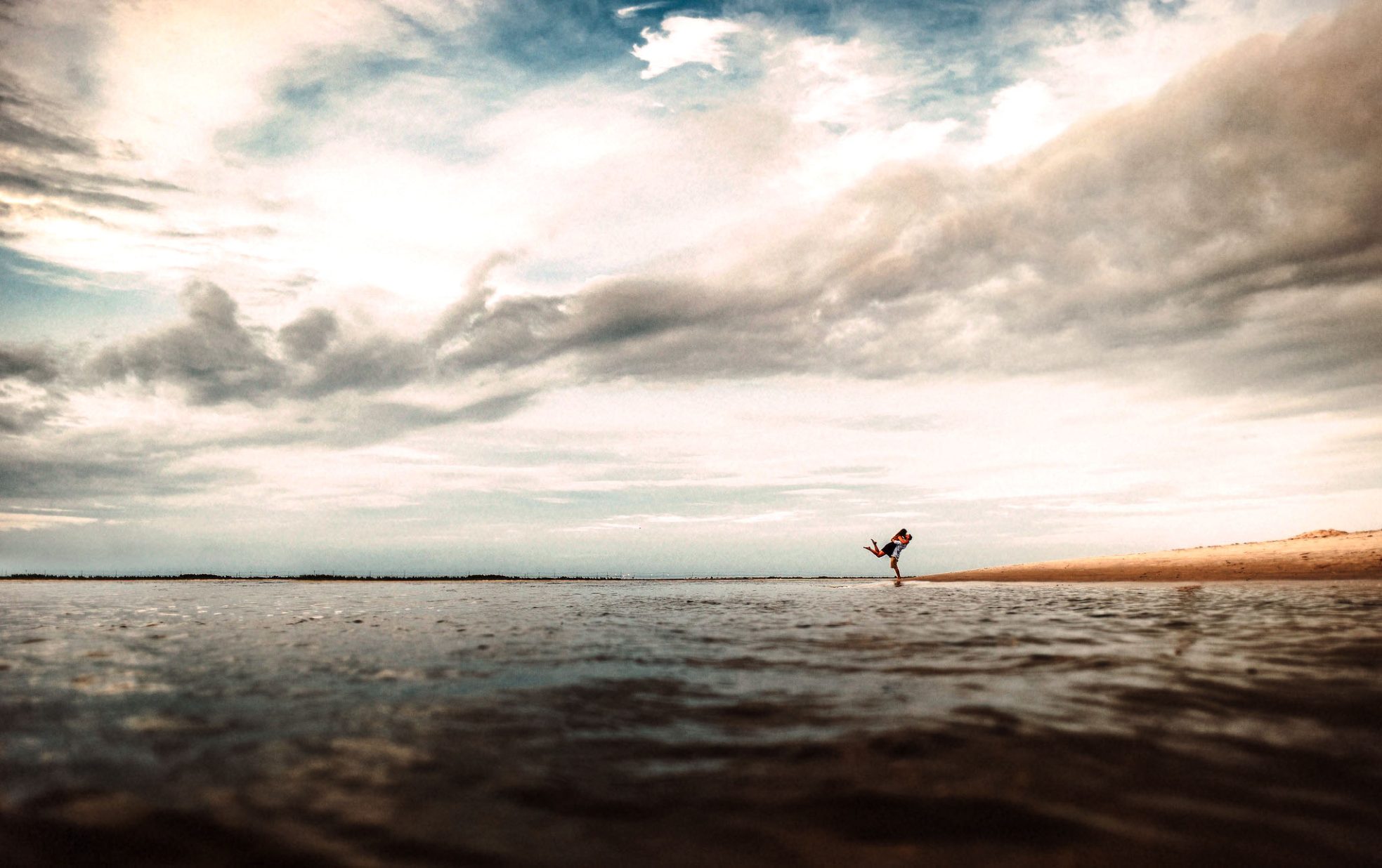 ocean city engagement photos