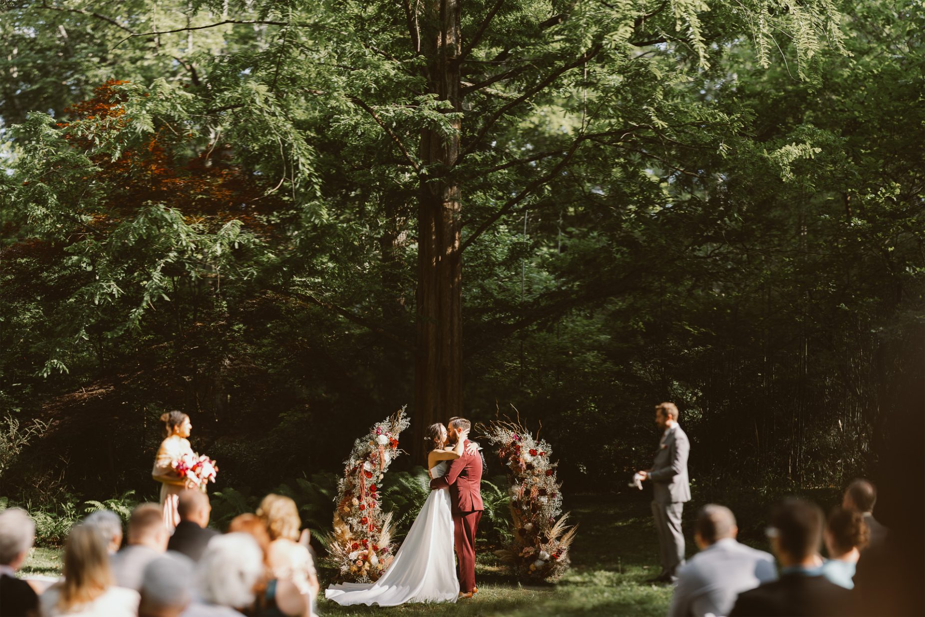 the old mill rose valley wedding