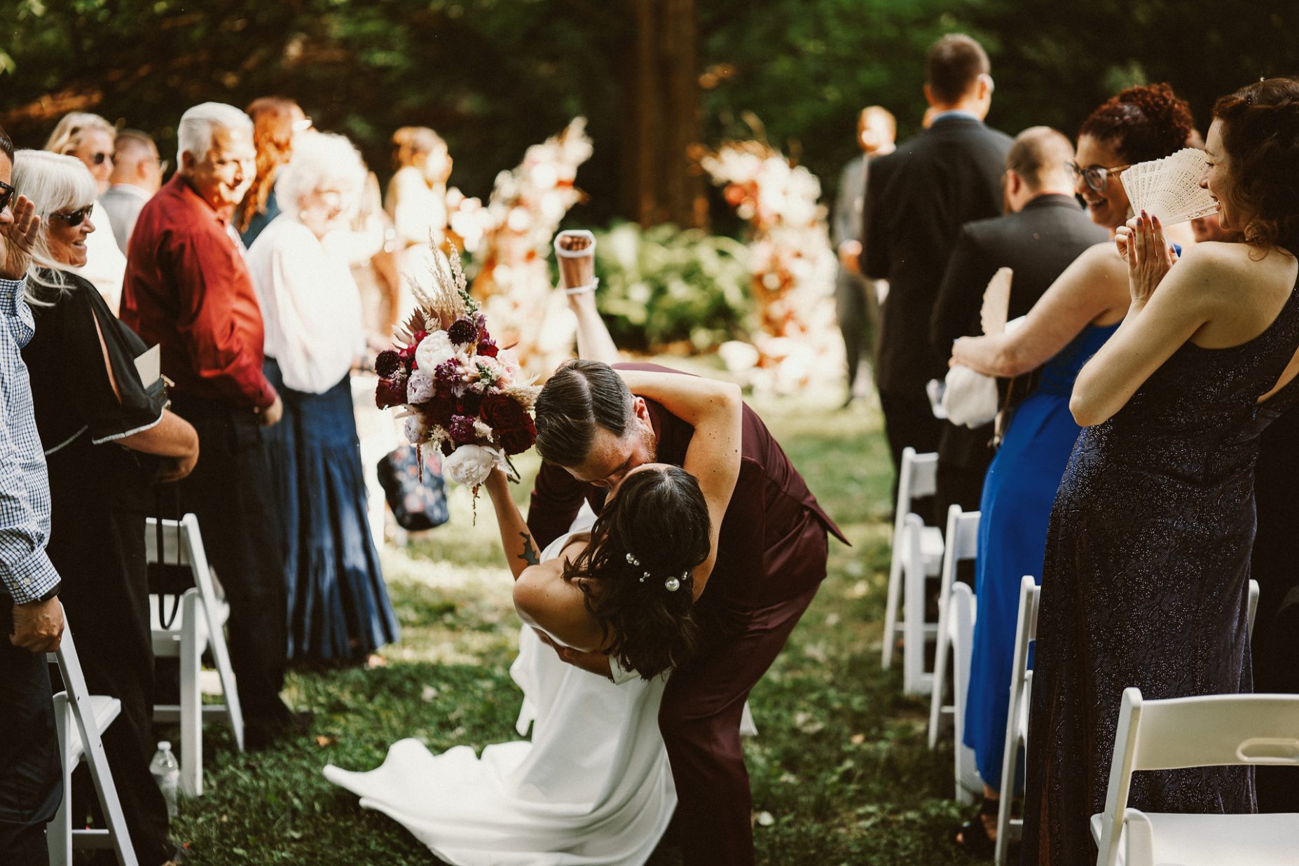 the old mill rose valley wedding