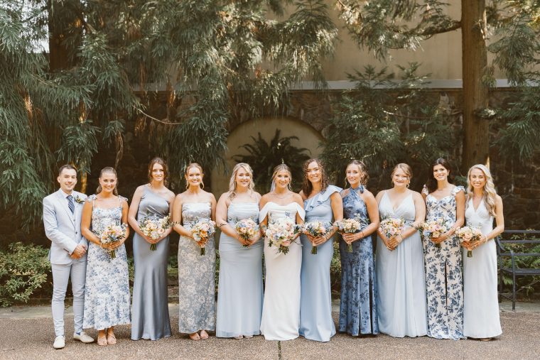 winterthur wedding bridal party